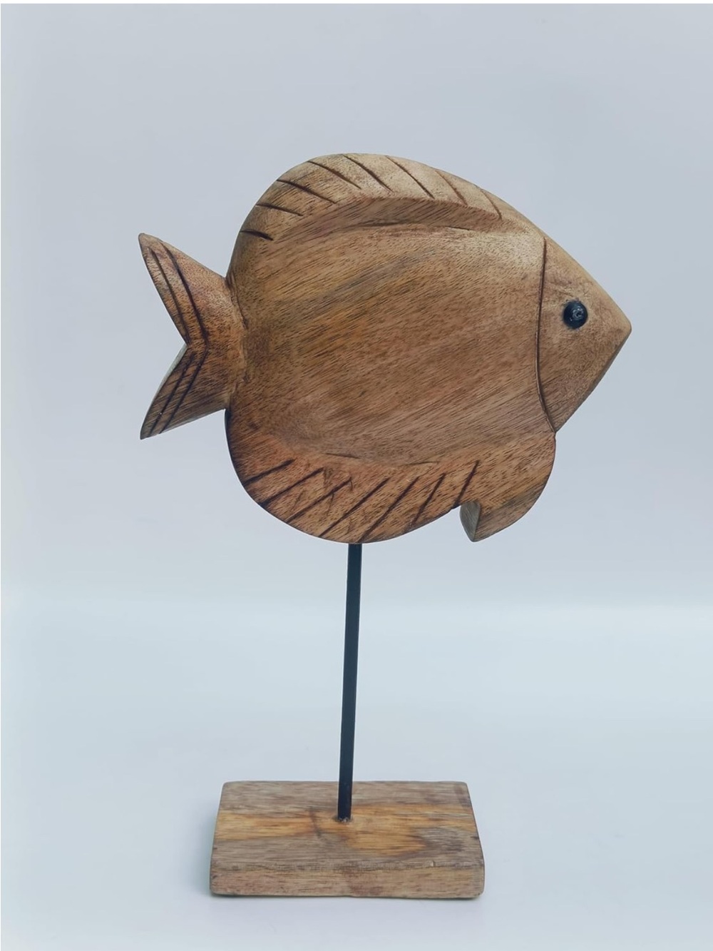 ✨ BOGO 50% Off ✨ Handcrafted 14” Rustic Fish Sitter